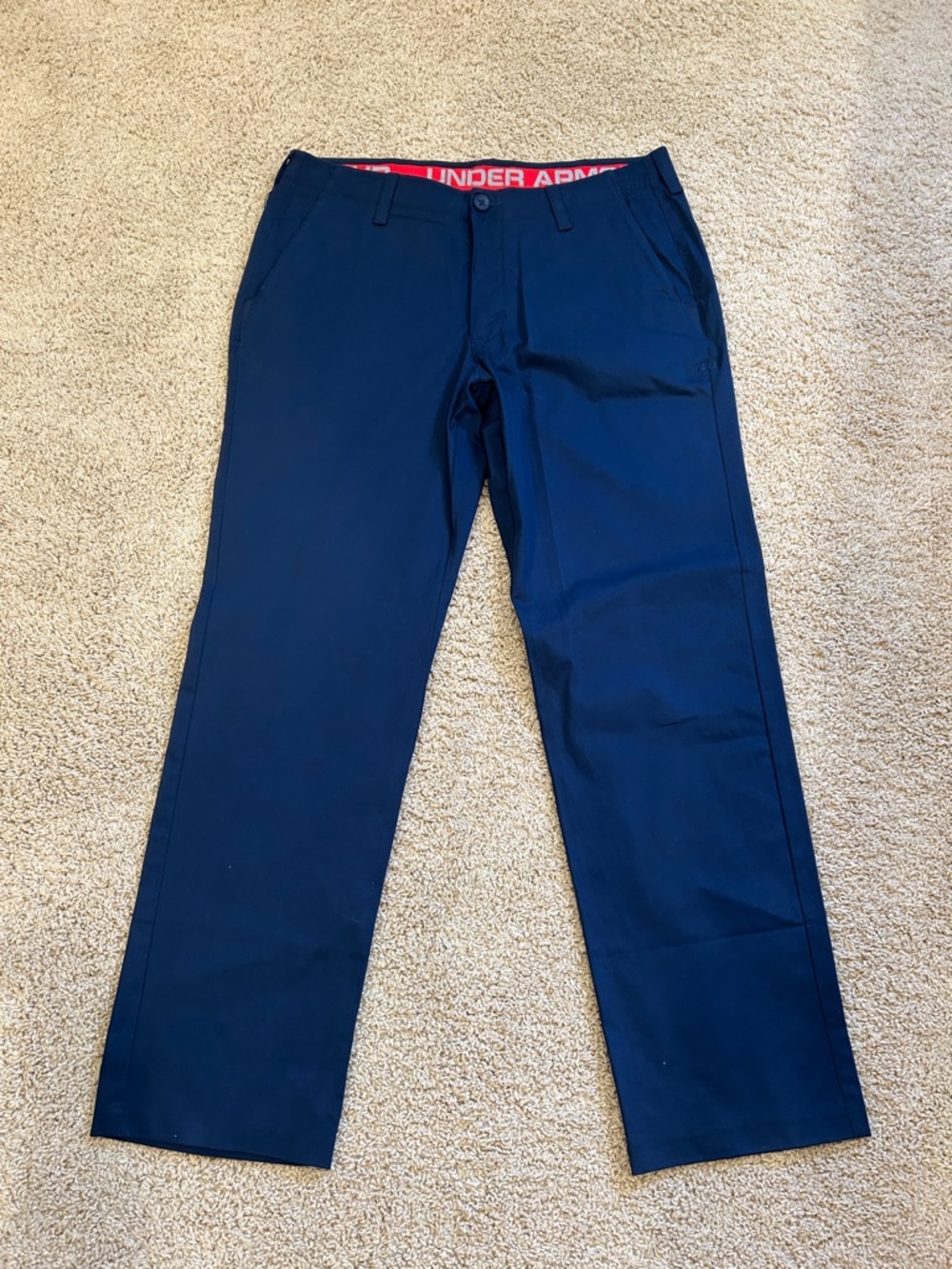 Under Armour Men's Navy Performance Chinos